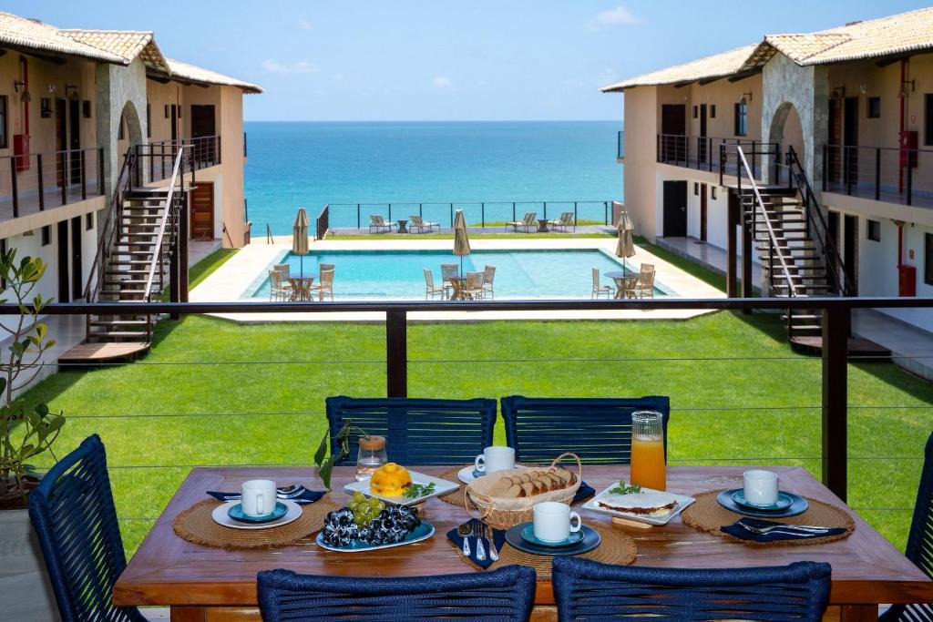 Tibau do Sul Apartment | Mare Di Pri- Jacuzzi com vista para o mar e Pipa