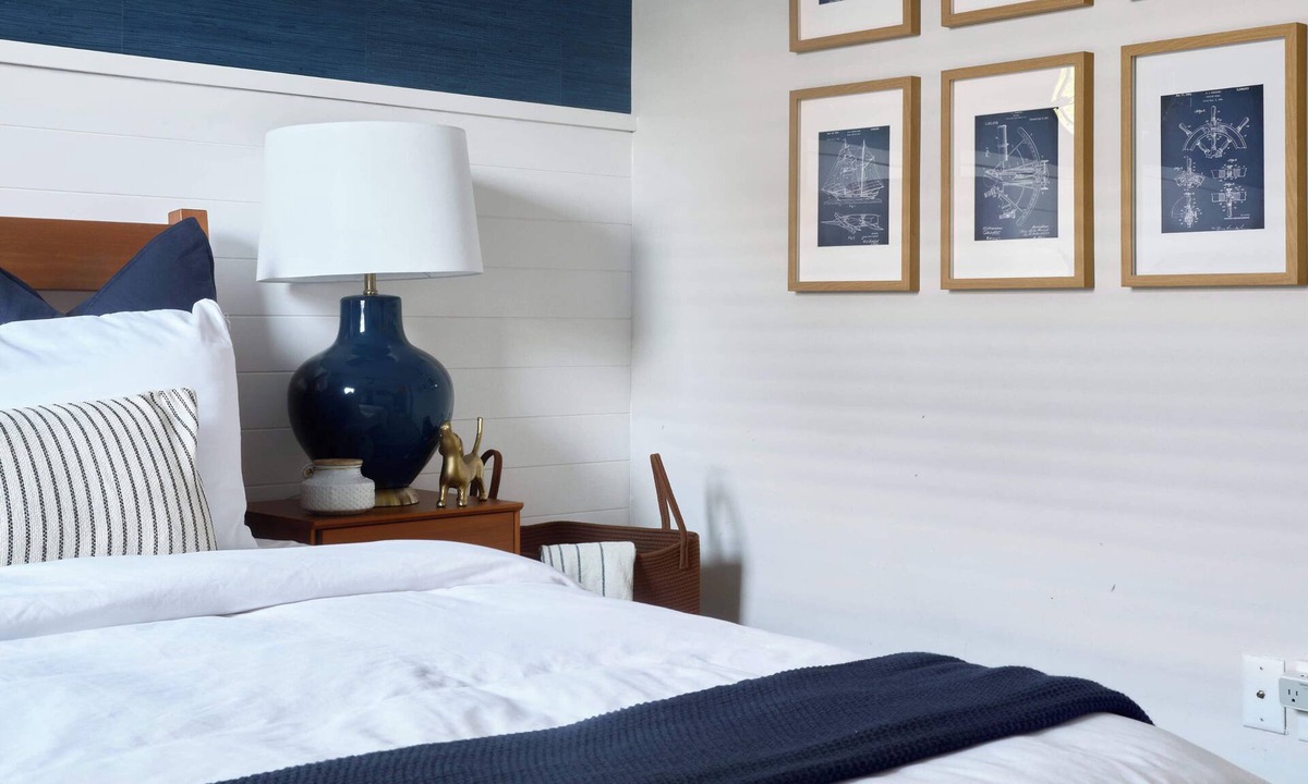 Villa Heights House | Maritime Blue - Luxe Coastal 2BR Near Uptown & NoDa