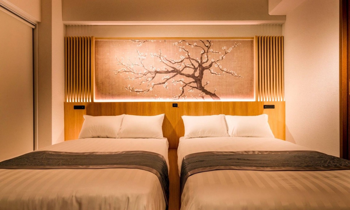 Nakatsu Apartment | May 2026 OPENSALE/Within walking distance from Umeda, Osaka Station/Japanese modern inn decorated with high-quality furniture, immersed in the afterglow of cherry blossoms and the night view