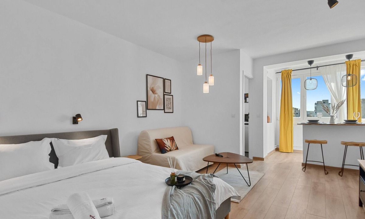 Drumul Taberei Apartment | May Studio with city view