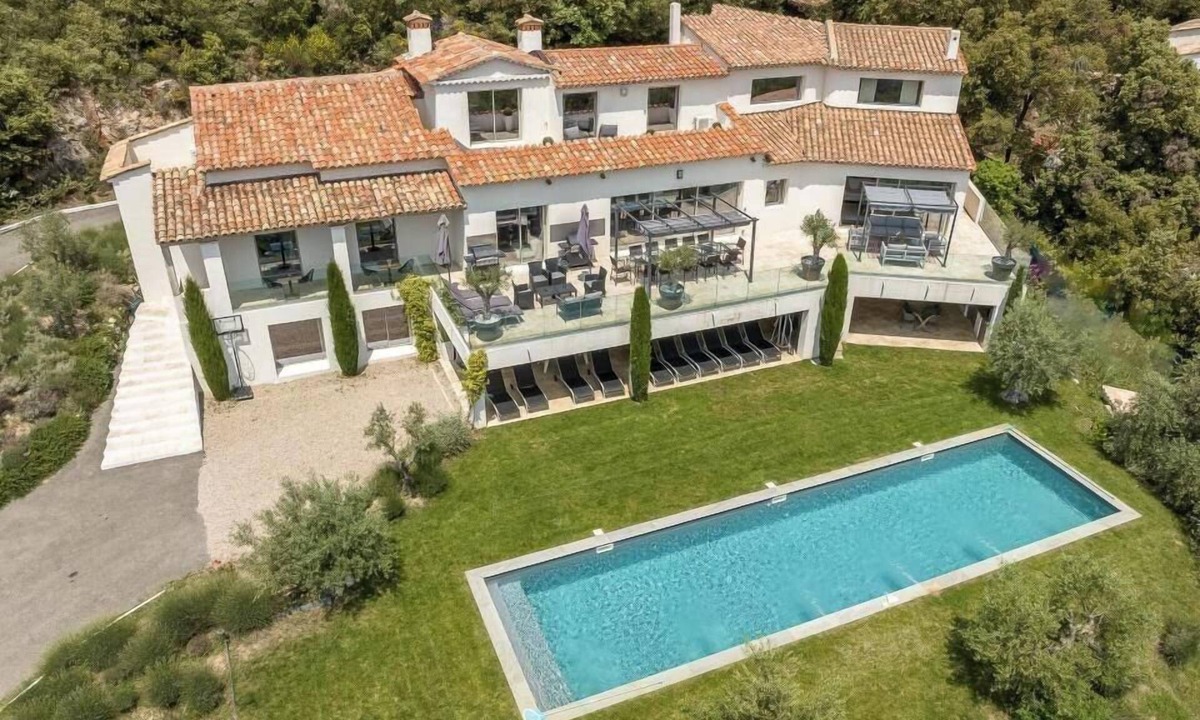 Saint-Vallier-de-Thiey House | Mediterranean villa with French Riviera views