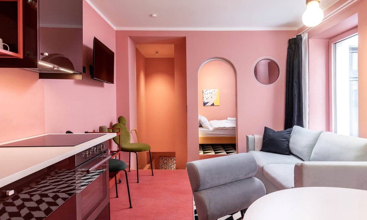 Weissensee Apartment | Memphis Loft Duplex (40sqm) near Antonplatz