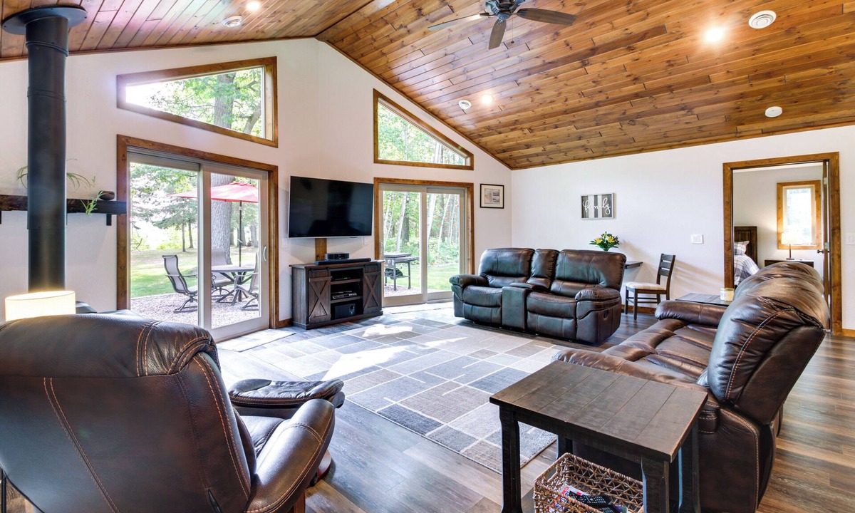 Crow Wing County House | Merrifield Vacation Rental w/Dock & River Access