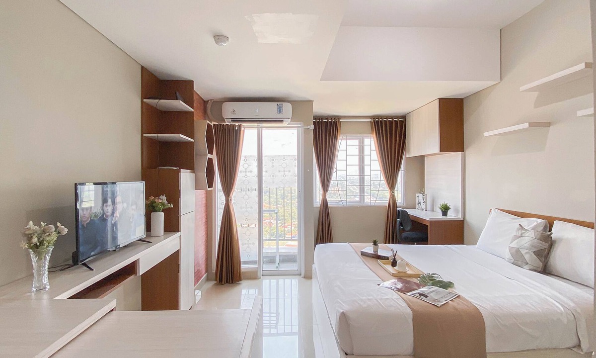 Kedungmanggu Apartment | Minimalist Style Studio At Royal Sentul Park Apartment