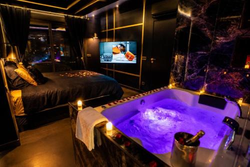 Corbas Apartment | Minka Cocon Atypique avec jacuzzi privé
