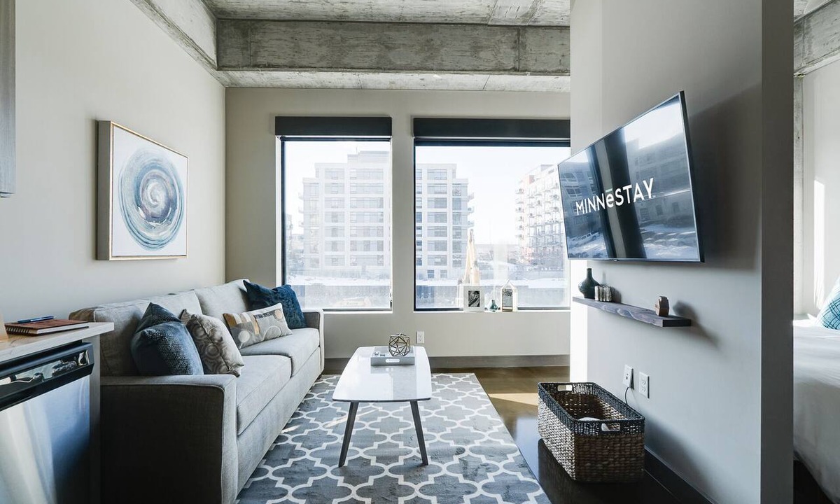 Warehouse District Apartment | MINNeSTAY* Sable 206 - Alcove | North Loop | Target Center