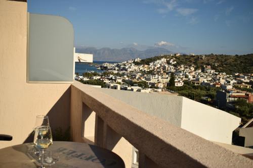 Mavrikiano Apartment | Mirabello Studio with Panoramic Sea View - Elounda
