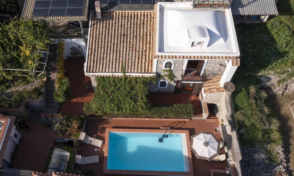 Conca dei Marini House | Miramare villa with pool. Amalfi Coast
