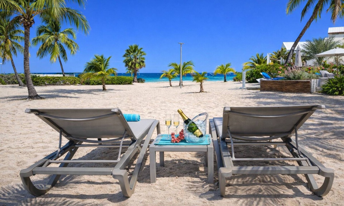 Nettle Bay Condo | MOOREA Exceptional view of the Caribbean Sea, Swimming pool