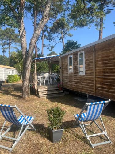 Lit-et-Mixe Resort | Mobil Home 6 pers climatisé , Landes , Camping 4 étoiles