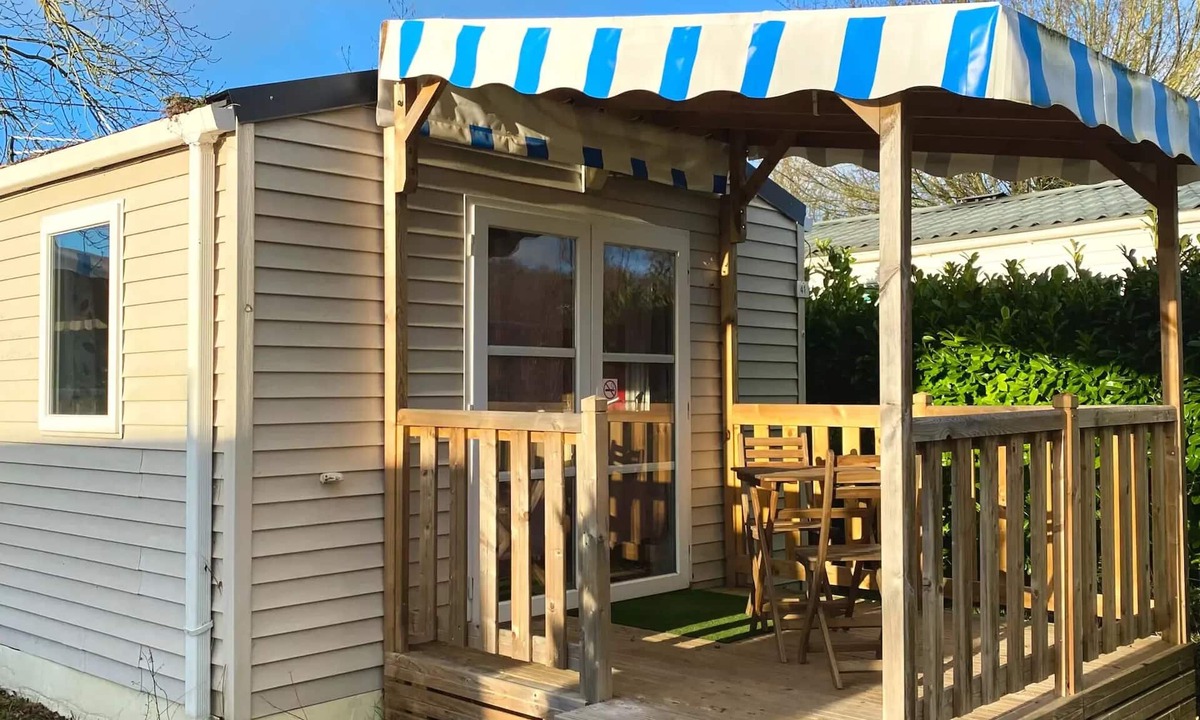 Angicourt House | Mobile-home - 15m² - 1 bedroom with terrace 2 persons