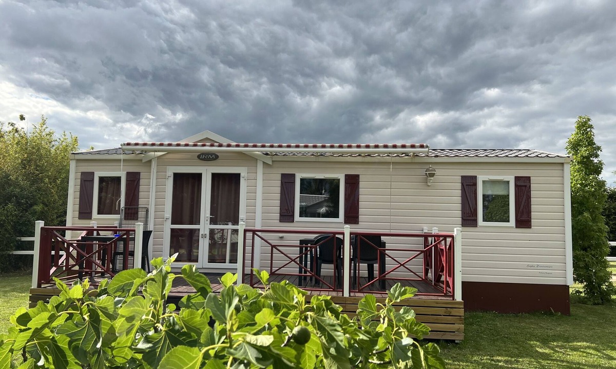 Bossee House | Mobile Home 4p climatisé-Bungalow-Premium-Ensuite with Shower-Lake view