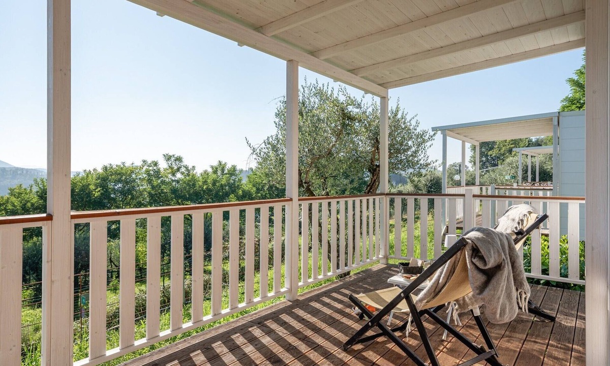Margine Coperta-Traversagna House | Mobile Home 'Camping Belsito Evo Maxi 514' with Shared Pool, Wi-Fi & Air Conditioning