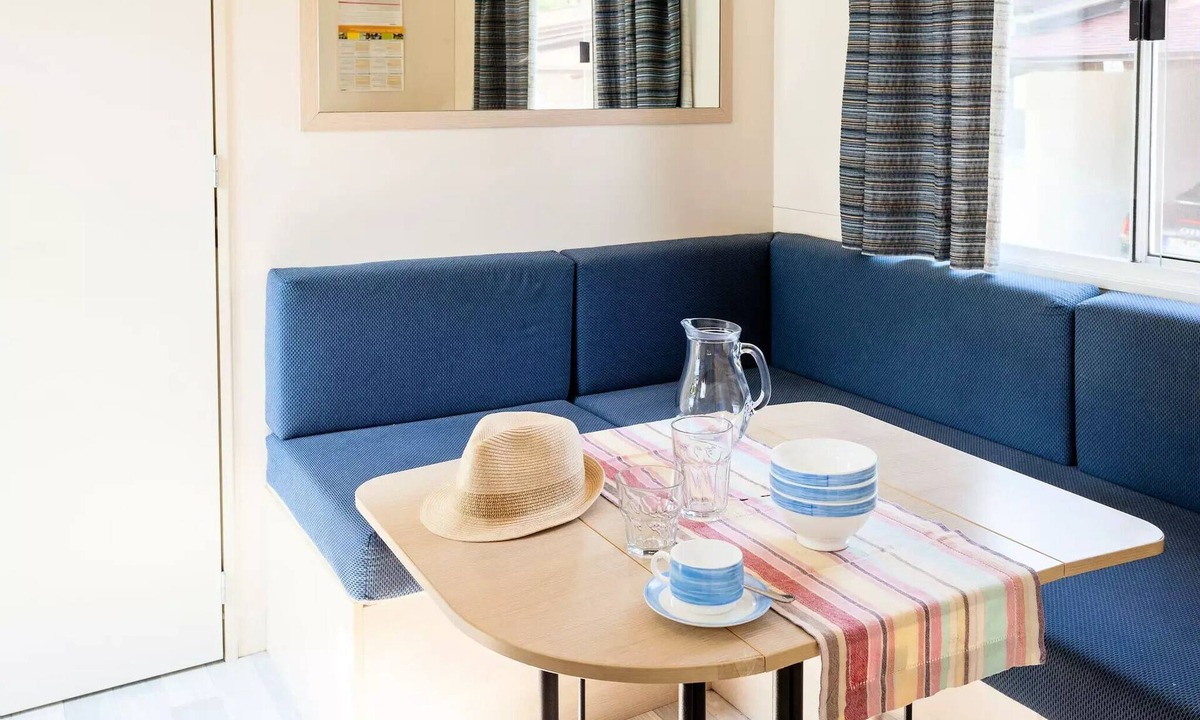 Cheval-Blanc House | Mobile home Einfache Terrasse