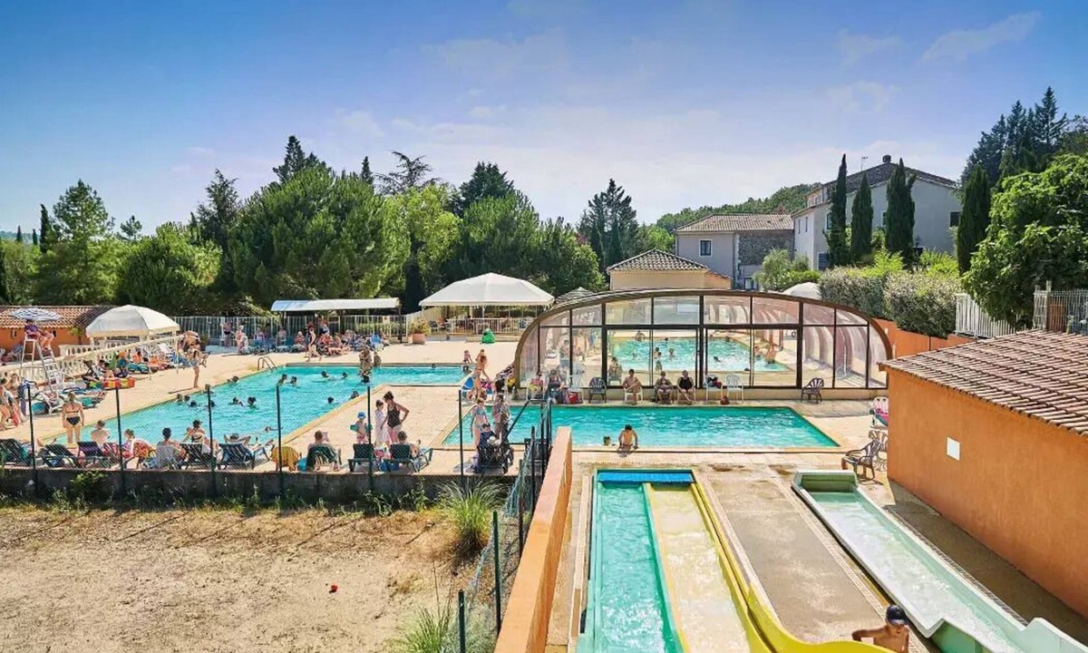 Saint-Maurice-dʼArdeche House | Mobile home Einfache Terrasse
