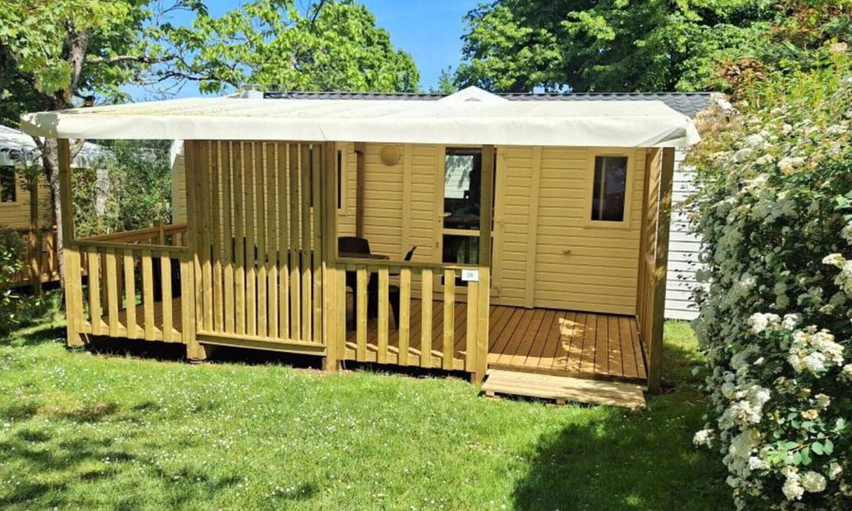 Rocamadour House | Mobile home terrace - 4 guests