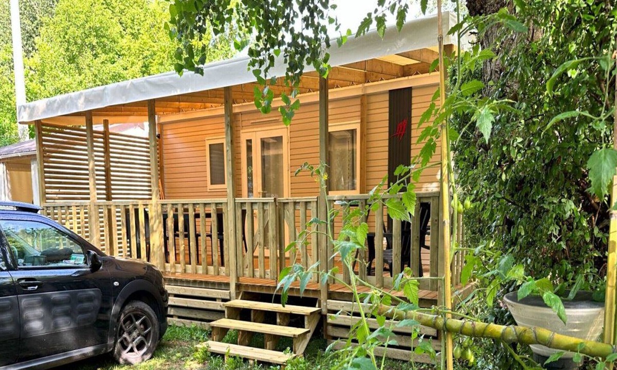 Monplaisant House | Mobile home with AC - 6 guests