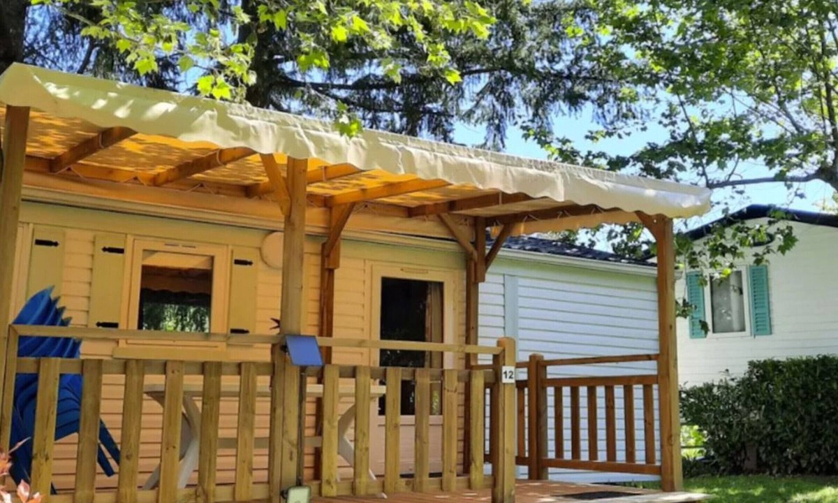 Desaignes House | Mobile home with terrace - 4 guests