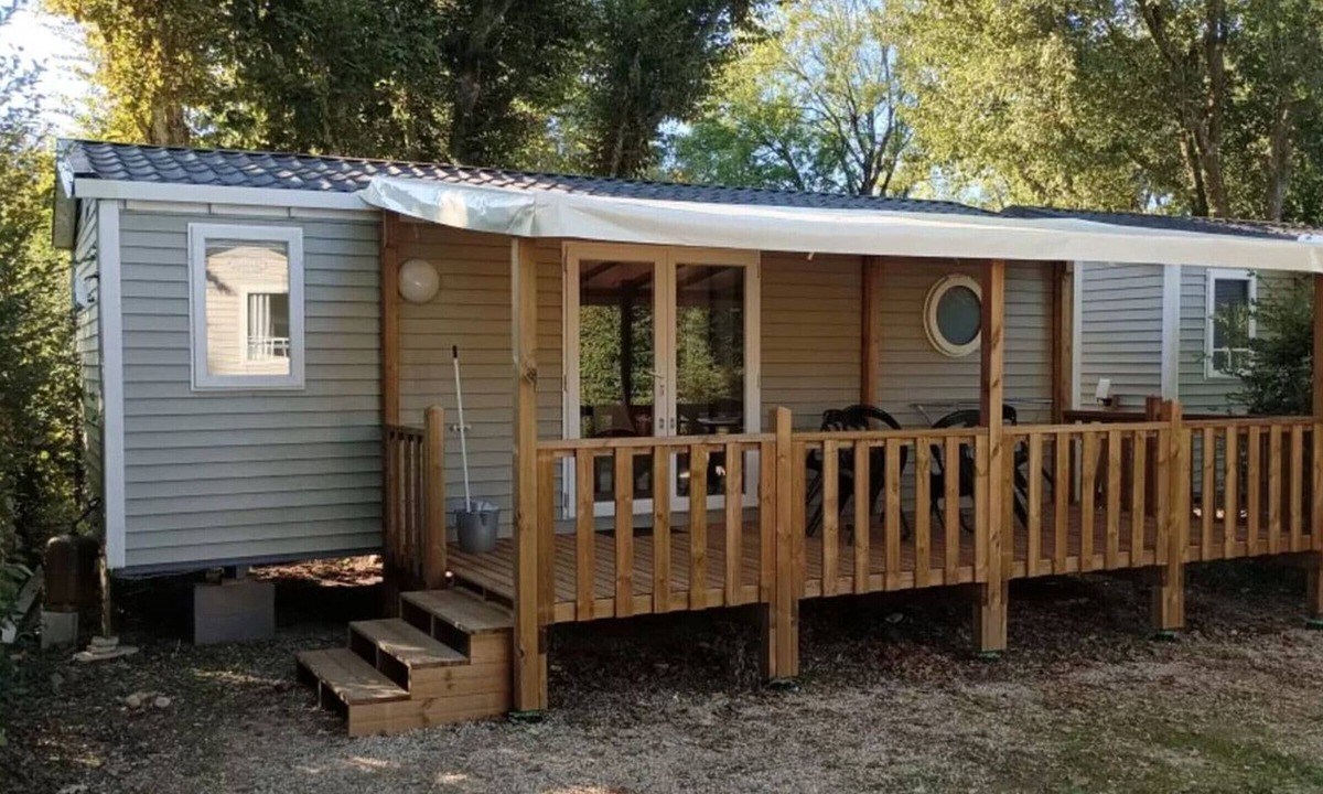 Sandrans House | Mobile home with terrace for 6 people