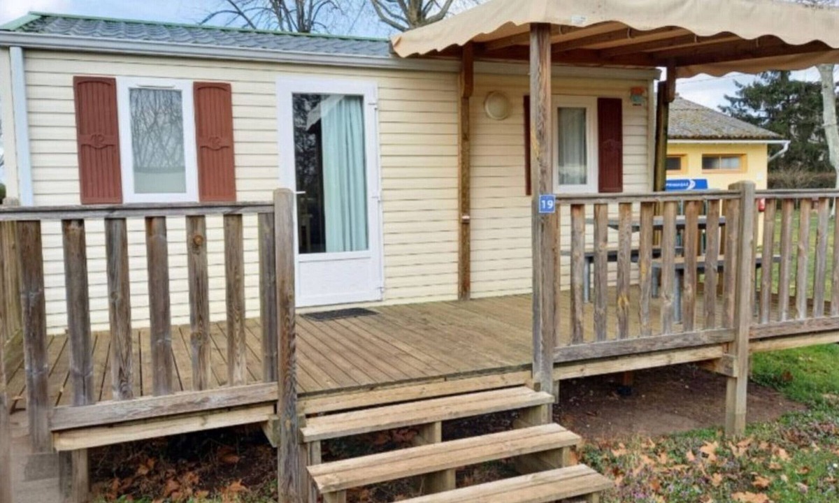 Athee House | Mobile home with terrace for 4 guests