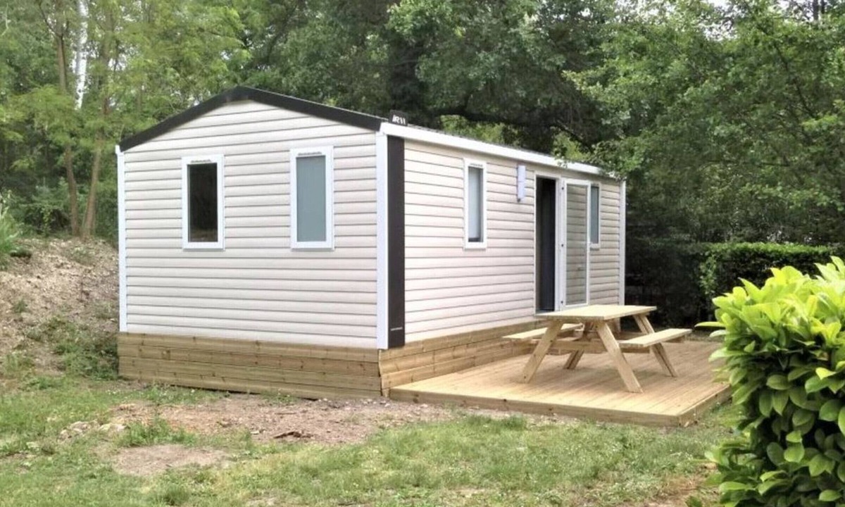 Visan House | Mobile home with terrace - 6 guests