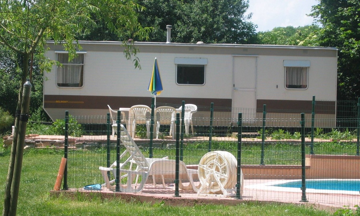 Fondamente House | Mobilehome at Camping La Mouline with swimming pool