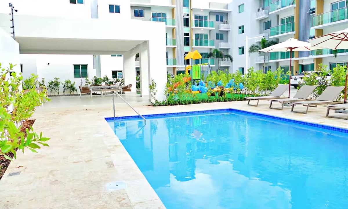 Santiago Province Apartment | Modern Rooftop Penthouse Private Jacuzzi & View