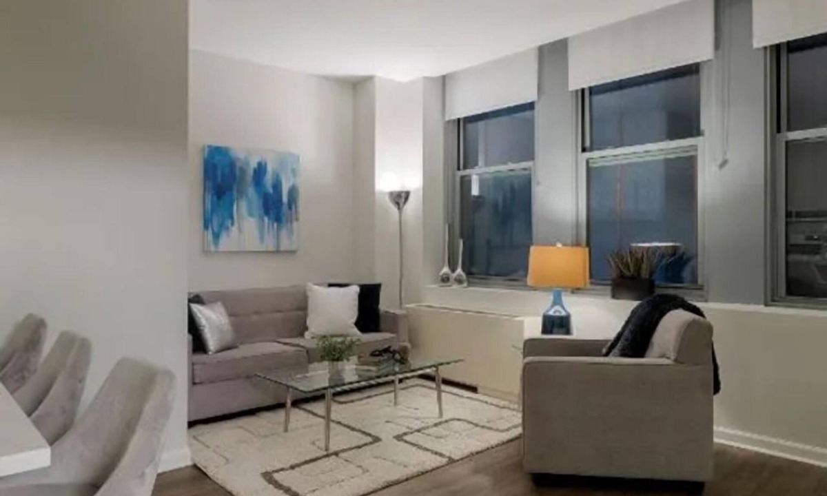 Financial District Condo | Modern 1BR Steps from City Hall & Downtown