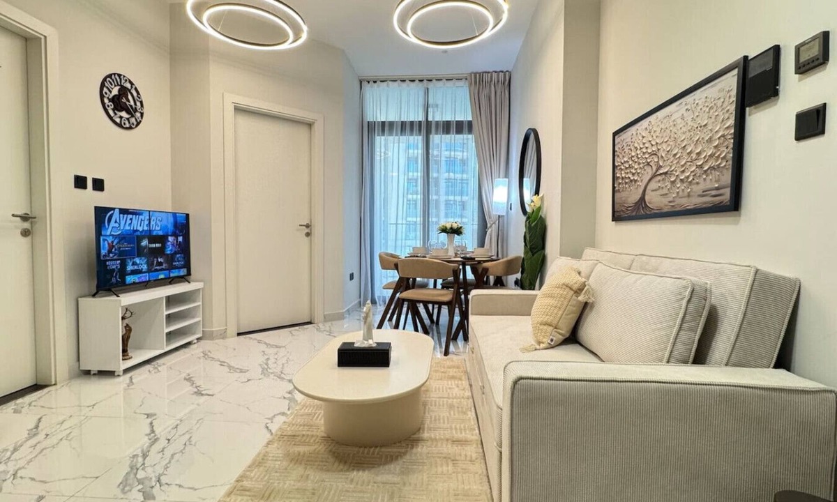 Abu Dhabi Apartment | Modern 1BR with Balcony & Full Kitchen Al Maryah