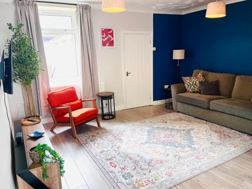 Nelson House | Modern 2 bed base 10 mins BikePark Wales