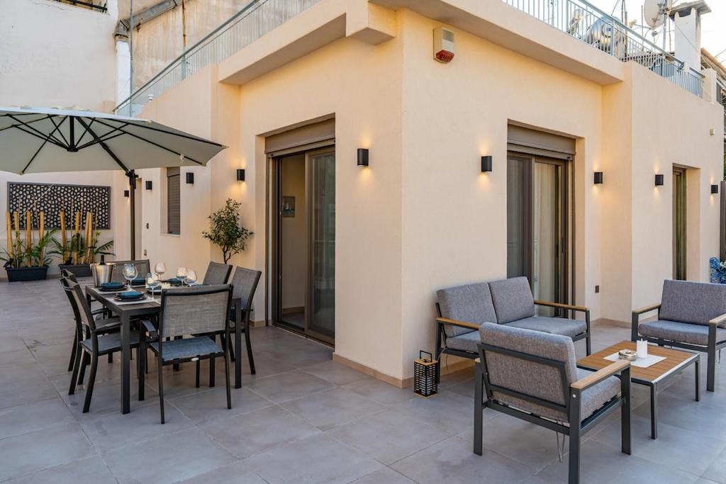 Pasalimani Apartment | Modern 2BR Apartment with Huge Private Terrace near Zea Marina