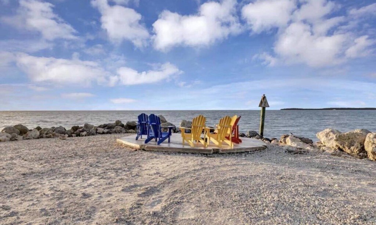 Rock Harbor House | Modern 3-Story Oceanside Townhouse with a Lagoon, Water views at Resort! Keys