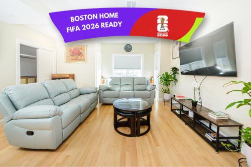West Codman Hill - West Lower Mills Apartment | Modern 3BR Boston - Prime World Cup 2026 Location - Near Franklin Park 60-2