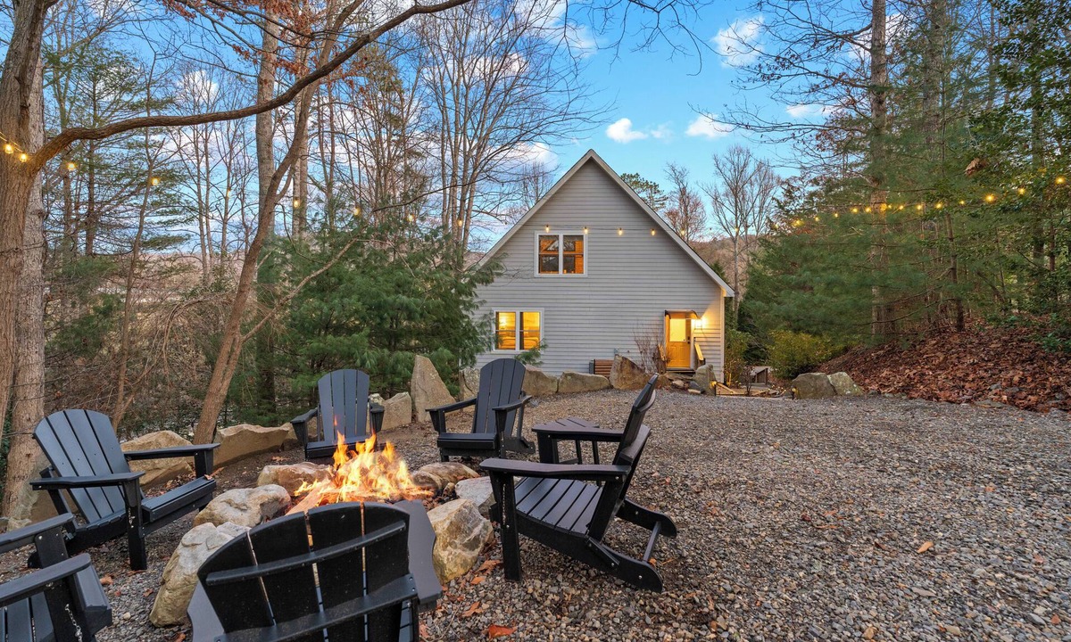 Fairview House | Modern A-Frame Cabin Getaway + Fire Pit + Deck