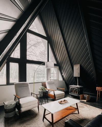 Evergreen House | Modern A-Frame - Mountain Views - Evergreen