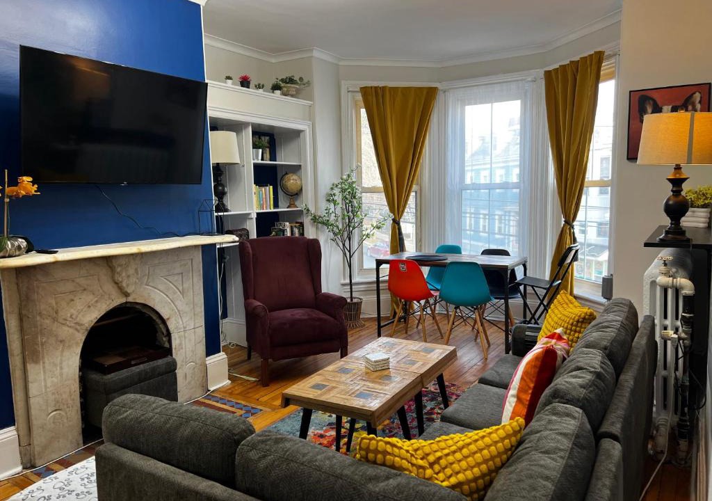 South End Apartment | Modern Amenities Historic Charm 4-Bdrm Retreat, Unit #1