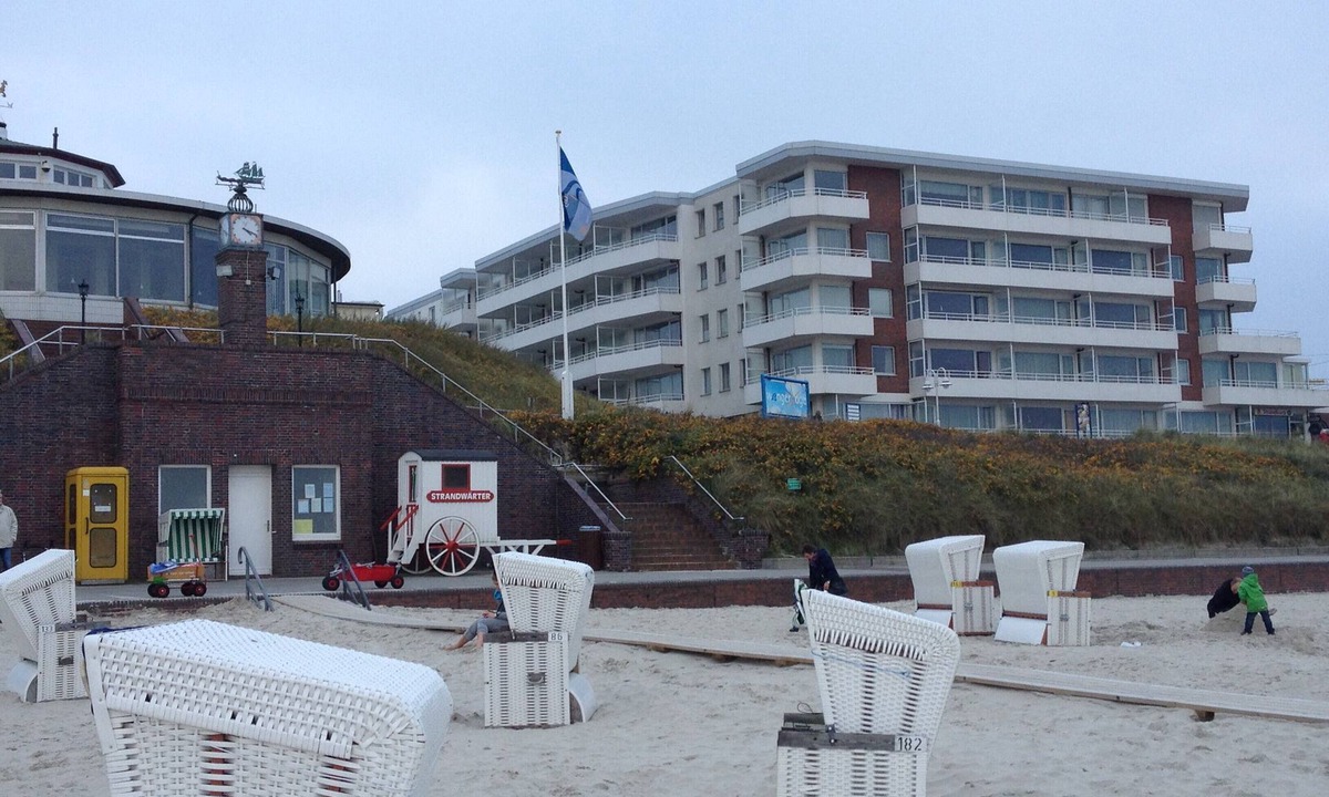 Wangerooge Apartment | Modern apartment for up to 2 P. directly on the beach of Wangerooge