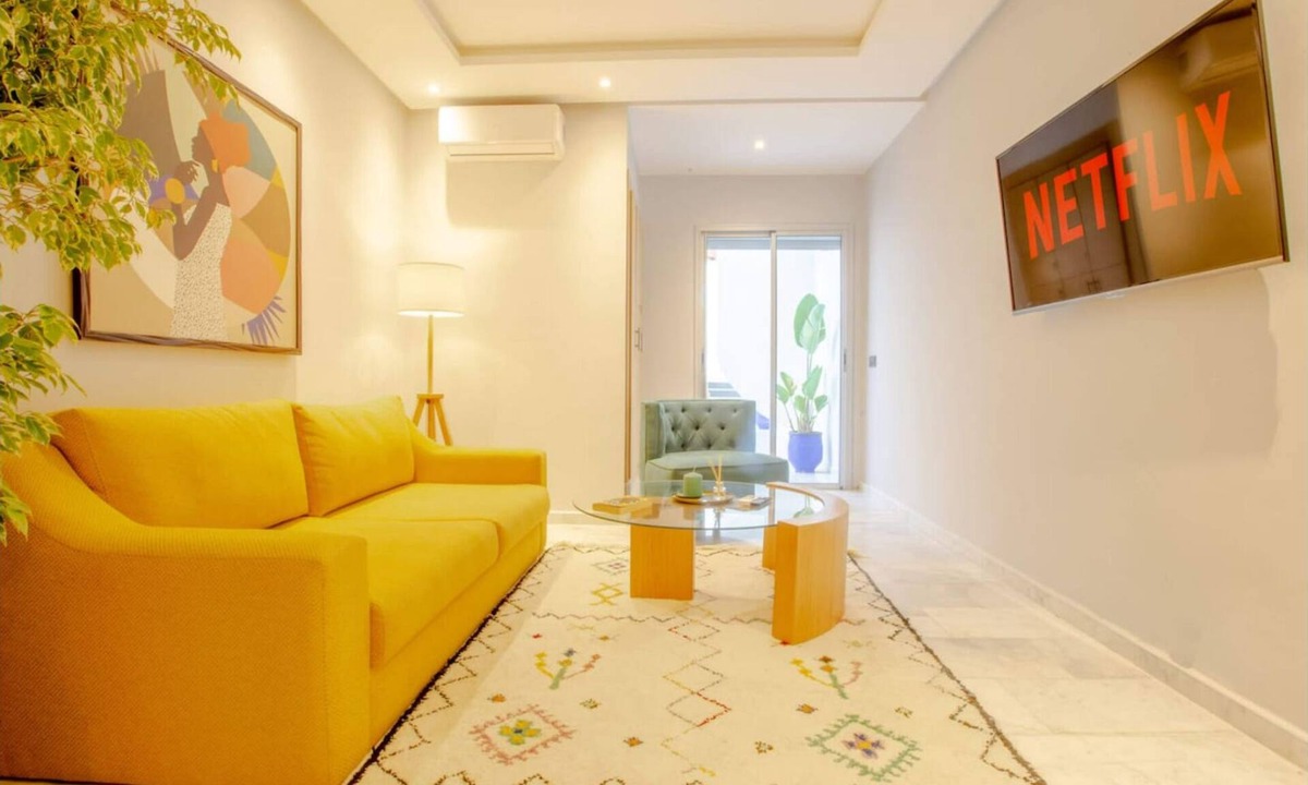 Agdal Apartment | Modern Apt With Terrace - RABAT AGDAL + Garage