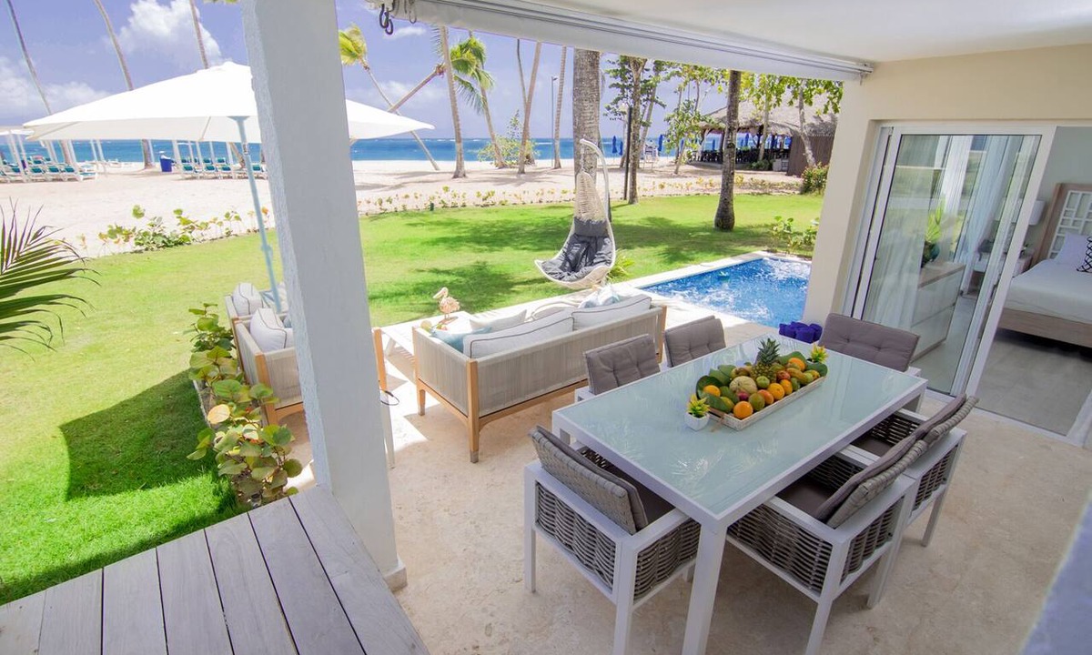 Puerto Plata Condo | Modern Beachfront Condo w/Private Outdoor Pool & Patio @ Emotions Playa Dorada