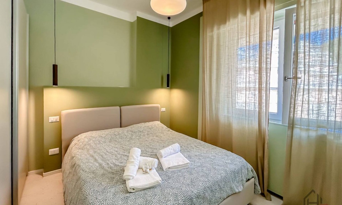Cogoleto Apartment | [Modern Blue Horizon] Beaches 200m A/C SmartTV
