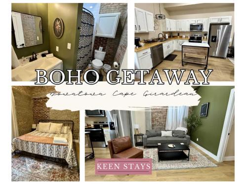 Cape Girardeau Apartment | Modern Boho Getaway 1BR Apartment By KeenStays