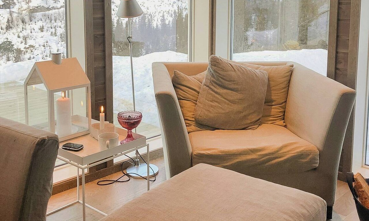 Kroderen House | Modern cabin with breathtaking view at Norefjell