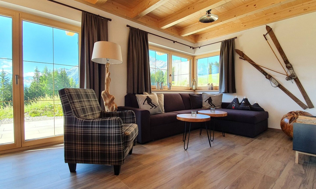 Hochkrimml House | Modern chalet with mountain view, sauna, and close to the slopes