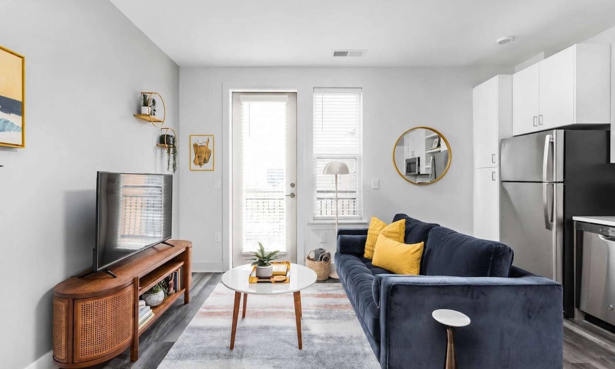 Cole-Noble District Apartment | Modern CozySuites Studio Apartment