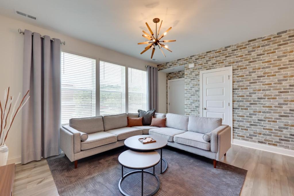 Wake Forest Apartment | Modern Downtown Apt w/Balcony in Wake Forest!