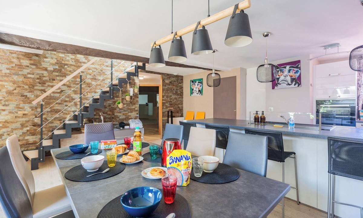 Annecy Old Town Apartment | Modern duplex loft in the heart of Annecy's old town for 10 people