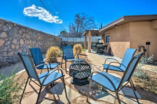Northeast El Paso House | Modern El Paso Home w/Backyard & Fire Pit!