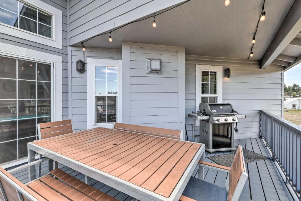 Mountainaire House | Modern Flagstaff Home: Deck, Patio + Fire Pit