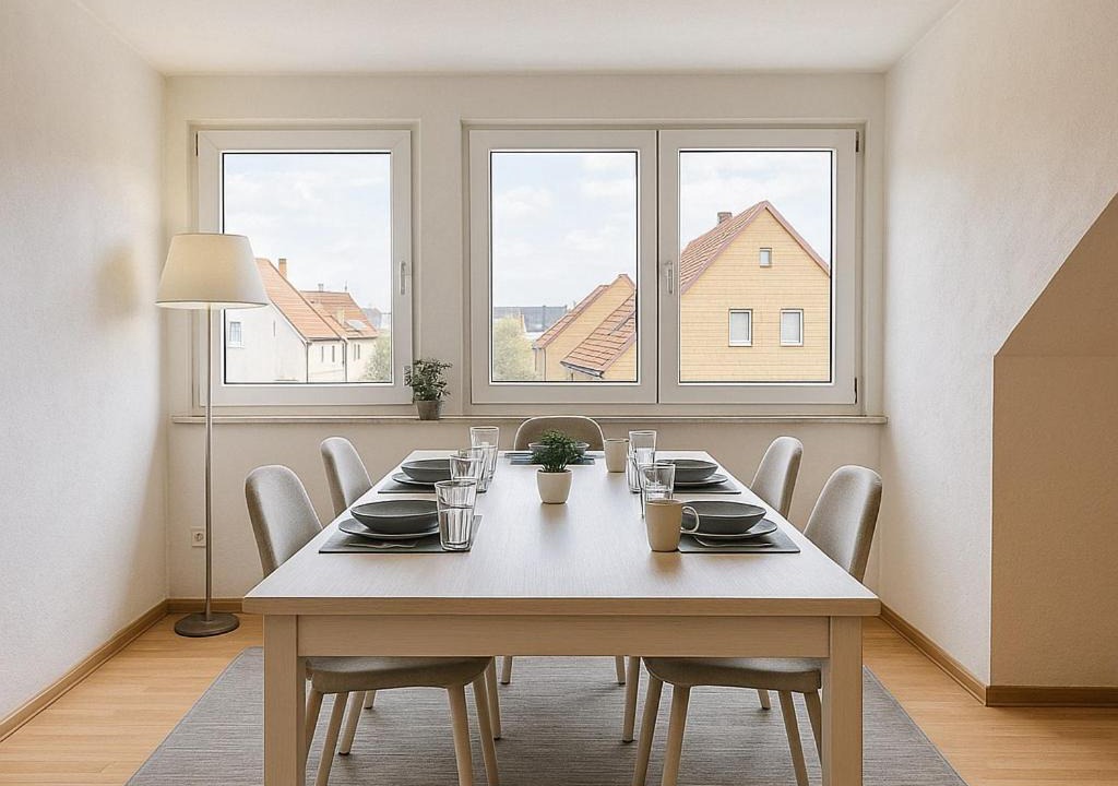 Neureut Sudlicher Teil Apartment | Modern Flat Karlsruhe - Waschmaschine, Fußbodenheizung, Regendusche