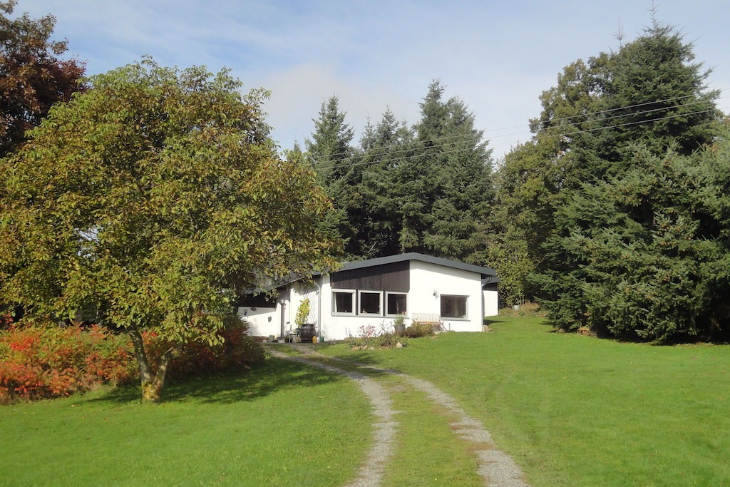 Pilmeroth House | Modern Holiday Home in Kleinich Germany with Hill Views